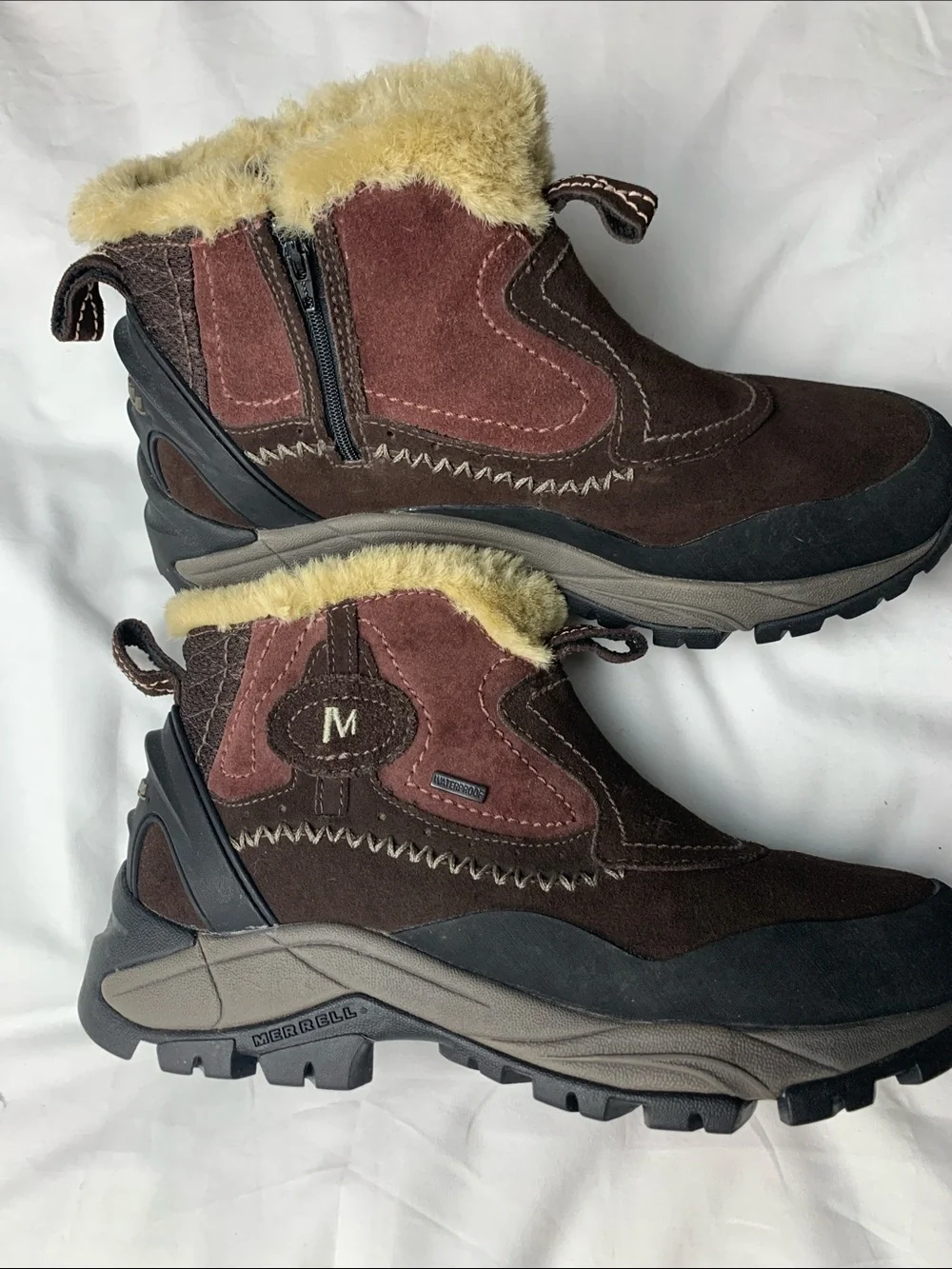 Merrell Women’s Sz 9.5 Sleet 6 Bracken Performance Waterproof Boots Outdoor Ski